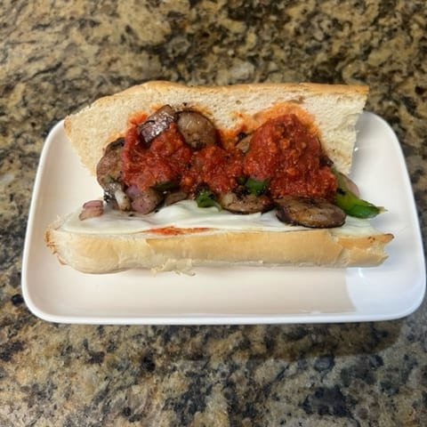Italian Sausage Sub.