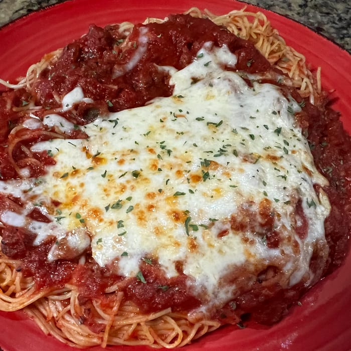 Spaghetti with Meat Sauce.
