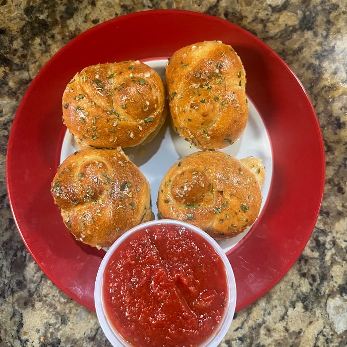 Garlic Bread Knots.