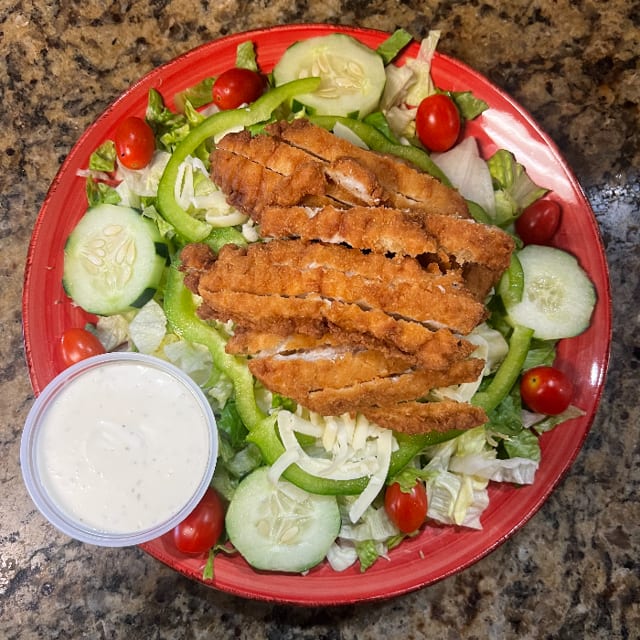 Grilled Chicken Salad.